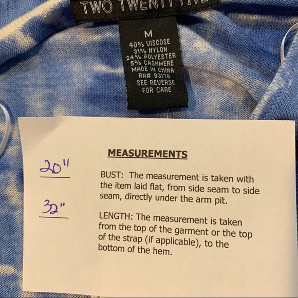 NWT Two Twenty Five open cardigan - Picture 4 of 4